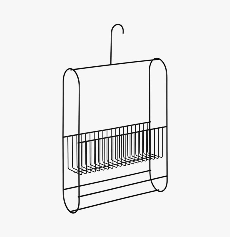 Черный подвесной органайзер Minima 40,8 х 11,3 х 62,5 см