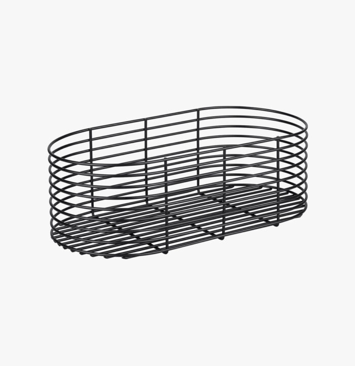 Корзина для хранения Kakha черная 30 х 15 х 10 см
